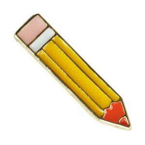 Colored Pencil Enamel Pin - Cute Fun Kid's School Supply Charm Apparel Gift NWT